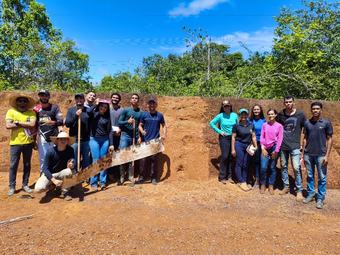 Estudantes do curso de Agronomia do CNP participaram de excursão técnica interdisciplinar voltada ao estudo, descrição e classificação de solos representativos de Roraima