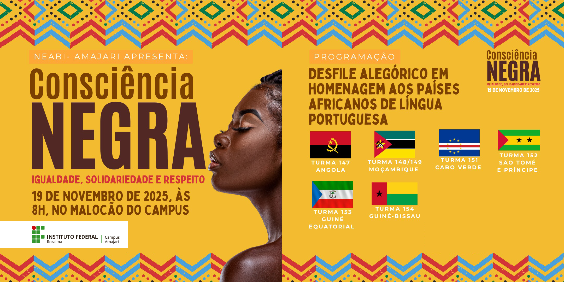 Dia da Consciência Negra no Campus Amajari