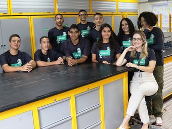 Equipe do projeto de extensão