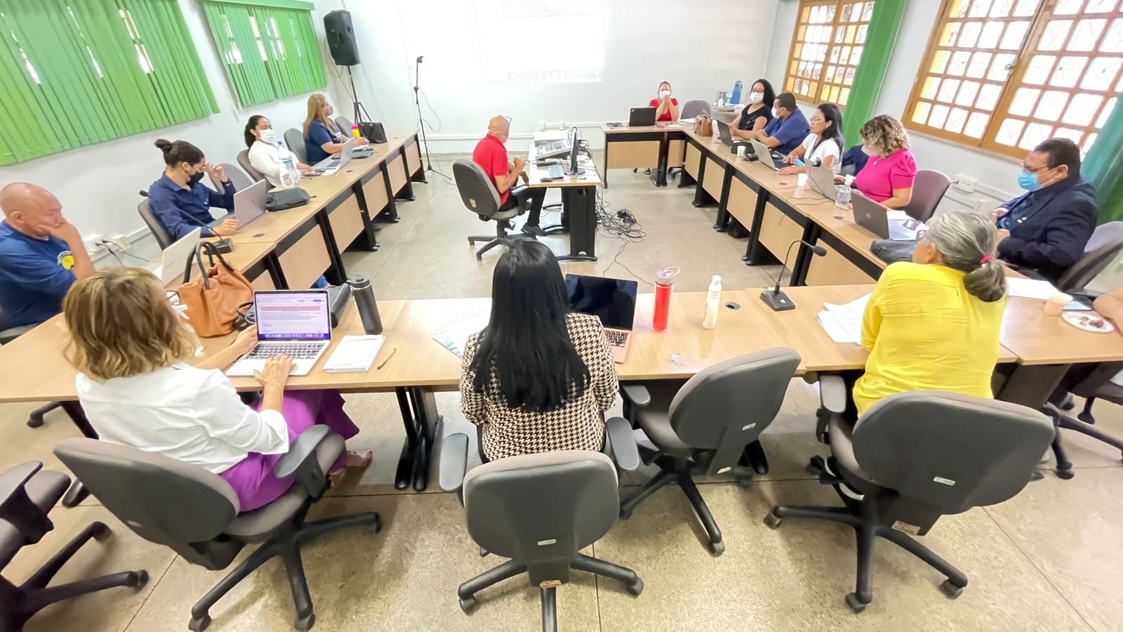 Reunião do Consup do IFRR (ano de 2022). Foto de Gildo Junior.