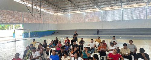 Registro durante a formação (foto: Smecel/Prefeitura de Normandia)