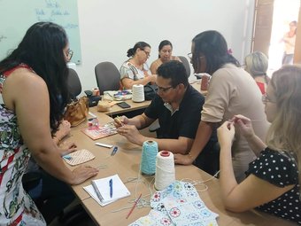 O encontro ocorreu na sala de reuniões da Reitoria do IFRR