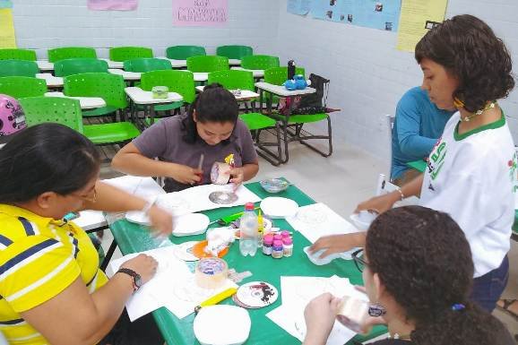 Ação de extensão do IFRR CBVZO - Arquivo