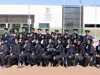 Turma do curso Técnico em Administração