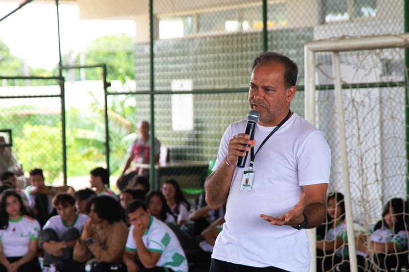 Coordenador do Neabi/CBVZO, professor Marcos Antoni - 25.3.2026 - foto de Nenzinho Soares