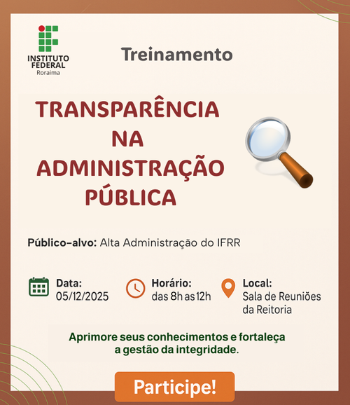 Treinamento em Transparência