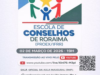 CARD da Aula inaugural da Escola de Conselhos de RR