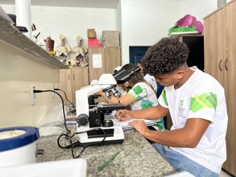 Atividades práticas no Campus Novo Paraíso