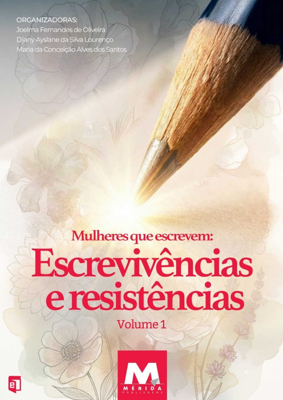 Capa do e-book "Mulheres que Escrevem: Escrevivências e Resistências – Volume I"