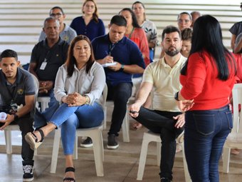 Servidores e servidoras da unidade administrativa do IFRR puderam se manifestar com dúvidas e sugestões