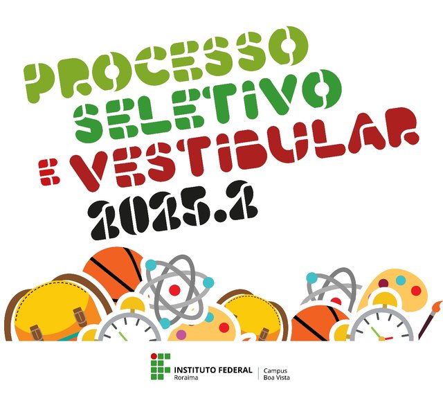 As normas do Processo seletivo e Vestibular estão disponíveis nos editais