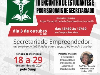 Evento tem como público-alvo estudantes e profissionais da área