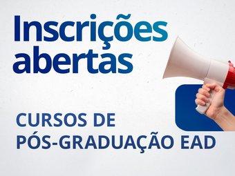 As vagas estão distribuídas em 2 cursos e 9 polos/municípios