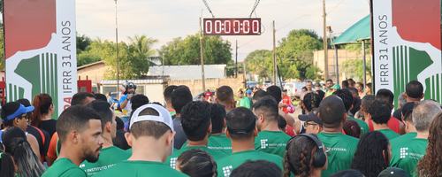 A Corrida IFRR 33 Anos será realizada no dia 13 de setembro -_Fts Ascom