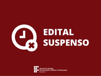 Edital Suspenso