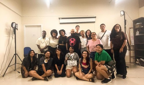 Equipe que trabalhou na produção do curta-metragem - Divulgação