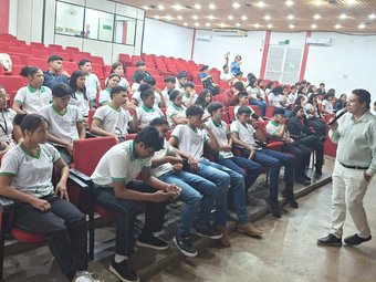 Equipe vencedora gincana do CAB na visita ao Campus Bonfim - Foto Divulgação (2)