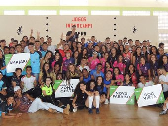 Estudantes dos JIFs - IFRR