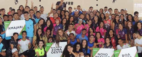Estudantes dos JIFs - IFRR