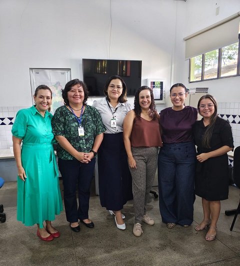 Professoras da comissão organizadora e ministrantes das oficinas