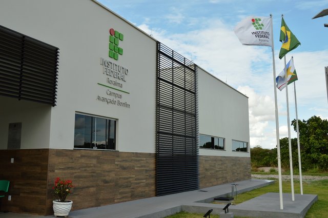 Fachada do Campus Avançado Bonfim - Ft Ascom IFRR