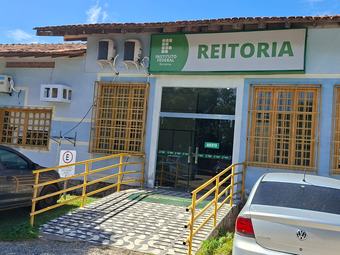 Fachada da Reitoria da IFRR