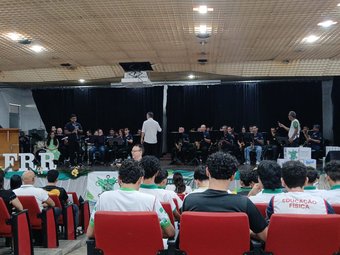 Apresentação da IBVM fez parte da abertura oficial do evento