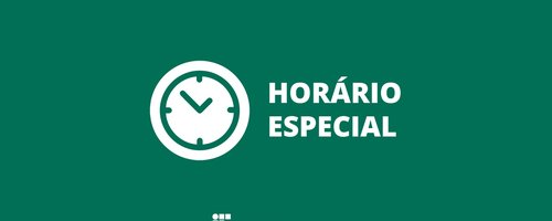 Horário especial