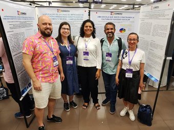 A participação da equipe do CBVZO ocorre de forma oral e em pôsteres