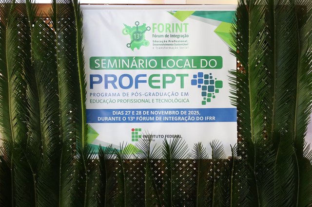 Divulgação do evento no Forint (Foto: Erick Constantino)