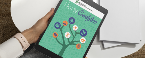 A Revista Norte Científico integra a história da produção científica institucional há duas décadas. Imagem - Jayne Thomé - IFRR