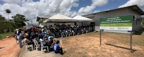 A inauguração dos novos espaços para receber estudantes ocorreu na manhã desta sexta-feira, dia 4