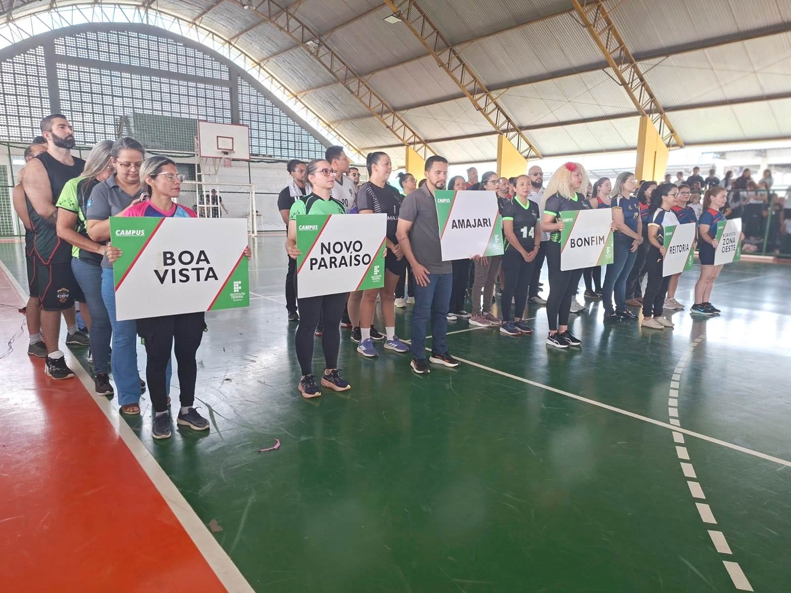 Participaram da cerimônia de abertura delegações dos campi do IFRR, além da Reitoria, estudantes, gestores e servidores.- Ft Ascom IFRR (16)