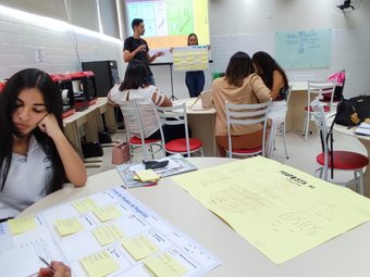 Laboratorio IF Maker do CBVZO em 2022 (Foto prof. Wilson Alves)