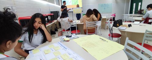 Laboratorio IF Maker do CBVZO em 2022 (Foto prof. Wilson Alves)