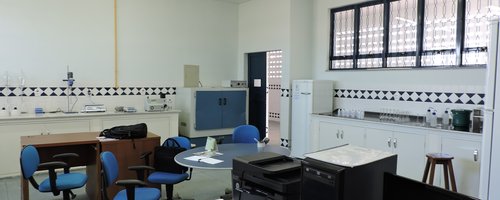 Laboratório de solos do CNP - Ft Divulgação