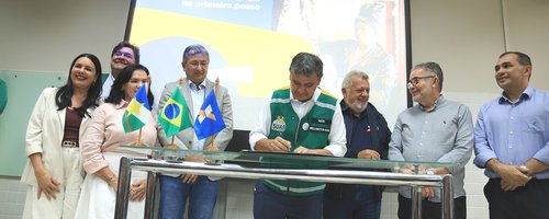 Ministro do Desenvolvimento Social, Wellington Dias, esteve no Campus Boa Vista Zona Oeste para lançar o Programa Acredita - Ft Gildo Junior - IFRR (2)