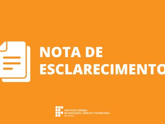 Nota de esclarecimento