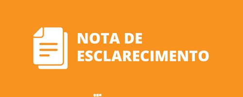 Nota de esclarecimento