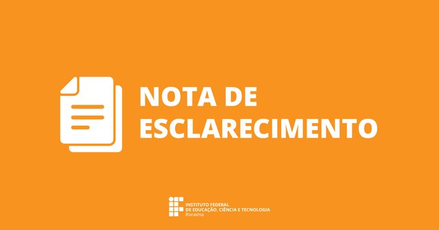 Nota de esclarecimento