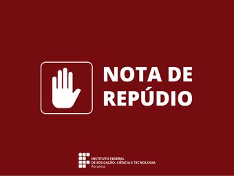 Nota de repúdio