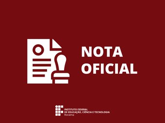 Nota oficial