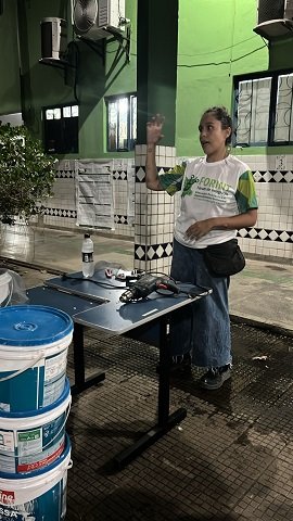 Oficina de compostagem