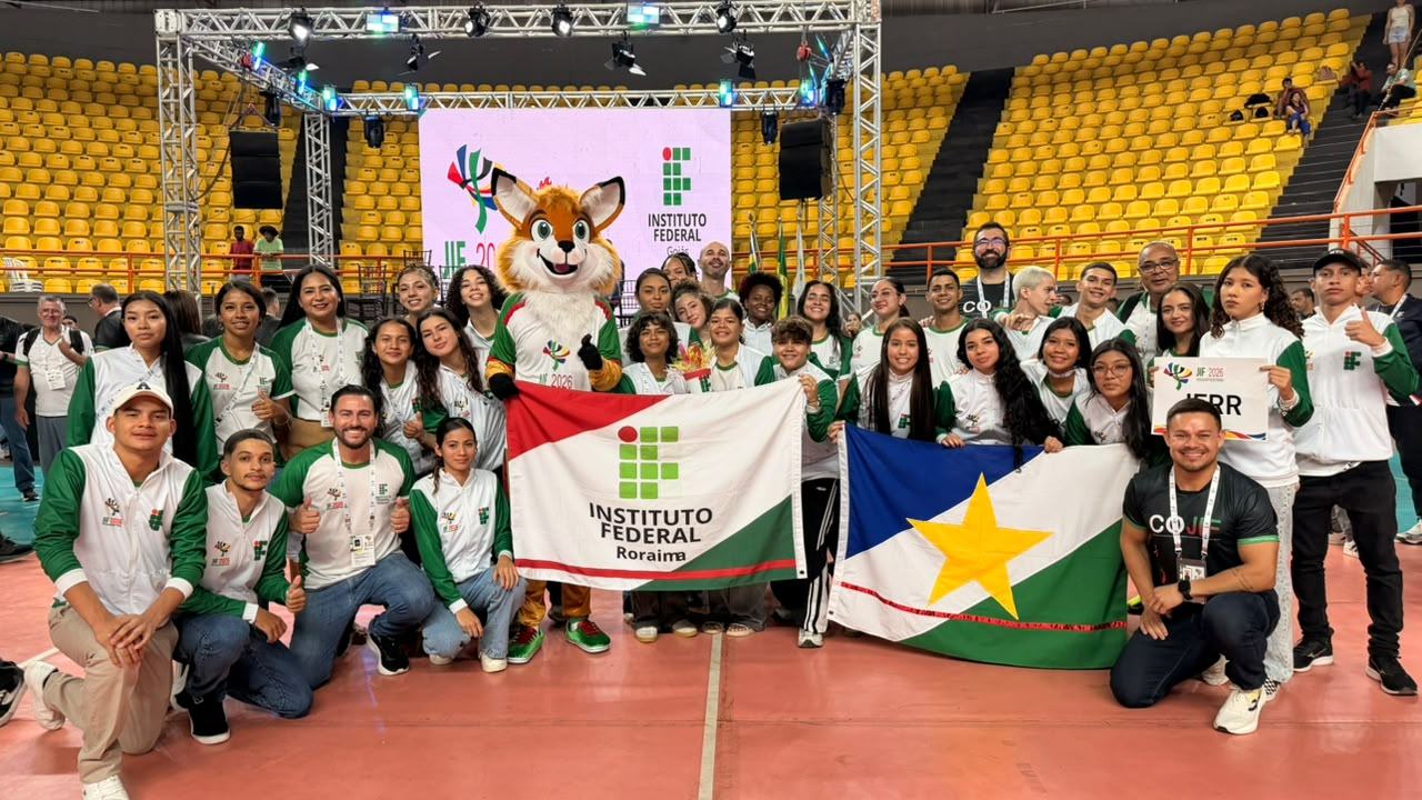 Estudantes-atletas do IFRR no JIF etapa nacional 2026