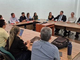 Visita da equipe SUFRAMA ao Campus Boa Vista