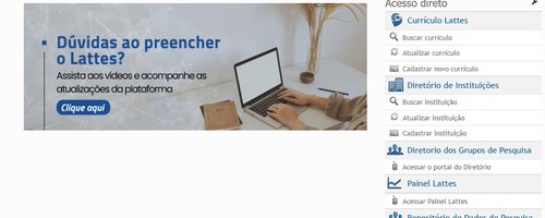 Plataforma Lattes 1
