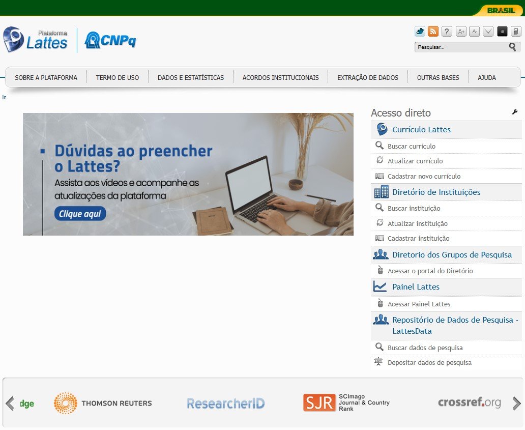 Plataforma Lattes 1