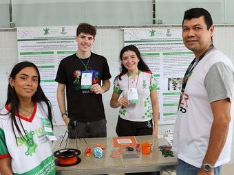 Um dos projeto do Pibiti apresentado no Forint 2024 (foto: Nenzinho Soares)