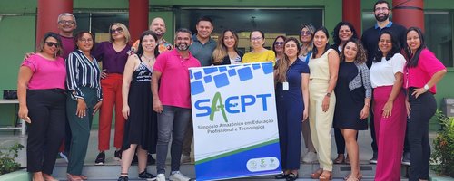 Delegação do IFRR, no Saept.