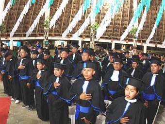Solenidade formatura do curso em EAD na comunidade Enseada - Ft Nenzinho Soares IFRR (2)